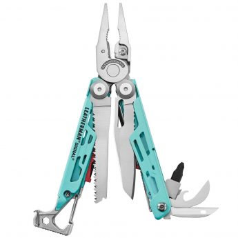 Мультитул LEATHERMAN SIGNAL AQUA/SILVER 833187 Мультитул LEATHERMAN SIGNAL AQUA/SILVER 833187